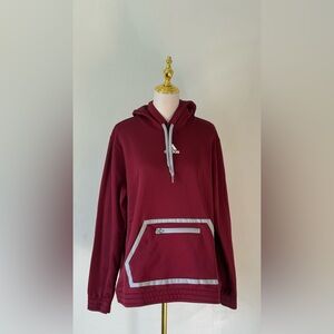 Adidas Men's Burgundy Hoodie Size XL NWT !
